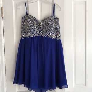 Decode 1.8 strapless sequined dress